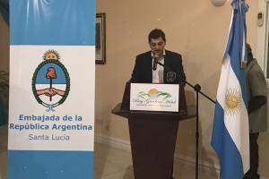 Brief remarks on the Argentine Wines by the Embassy Representative